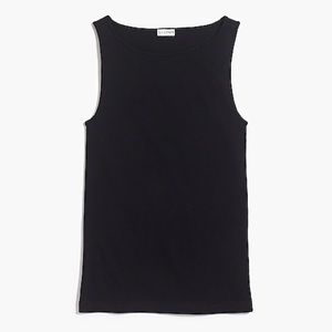 J.Crew Black Open-neck cami top in XS